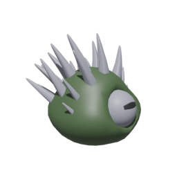 GreenSpikyBlob
